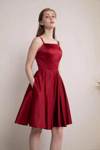 Prom Dress With Shorts Homecoming Dress with Pockets SYH80 by vivymakudress