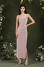 Purple Spaghetti Straps Sleeveless Mermaid Prom Dresses