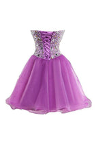 Purple Sweetheart Homecoming Dress Cocktail Dress Prom Dress PG049 by pgmdress
