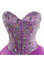 Purple Sweetheart Homecoming Dress Cocktail Dress Prom Dress PG049 by pgmdress