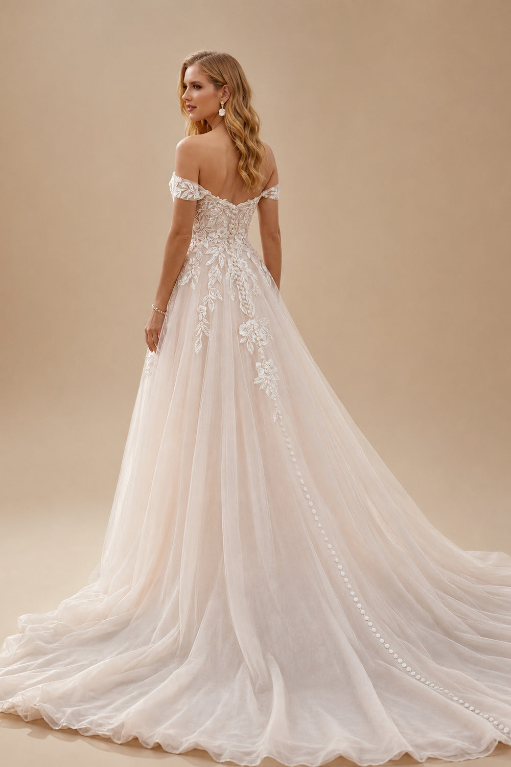Rutipo As Picture Boho Lace Sweetheart Neckline With Split Front