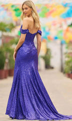 Sequined Prom Dress Special Occasion Dress SYP40 by vivymakudress