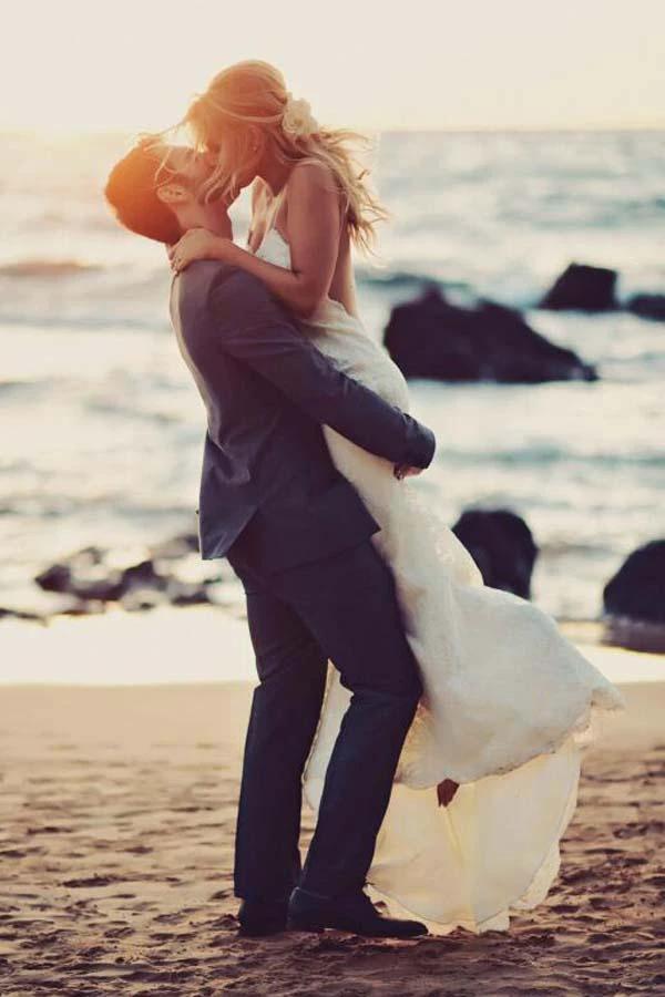 Sexy Backless Mermaid Lace Beach Wedding Dresses WD211 by pgmdress