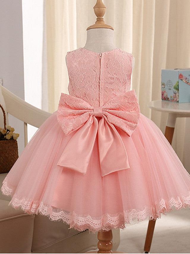 Short Princess Jewel Neck Pageant Flower Girl Dresses - photo 4
