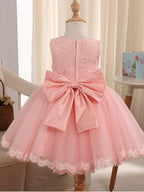 Short Princess Jewel Neck Pageant Flower Girl Dresses - photo 4