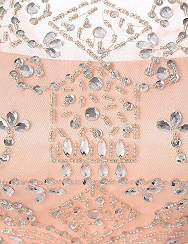 Short Tulle Beading Homecoming Dresses Prom Gowns Party Dresses PG076