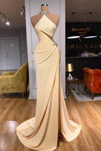 Simple Elegant Sleeveless Long Evening Dress by misshow.com