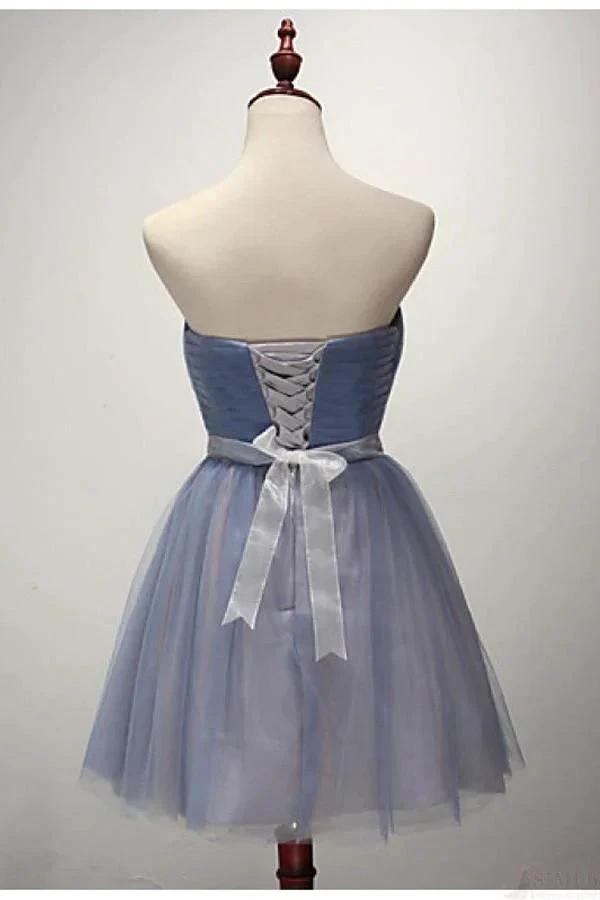 Strapless Mini Short Homecoming Cocktail Party Dresses PG112 by pgmdress