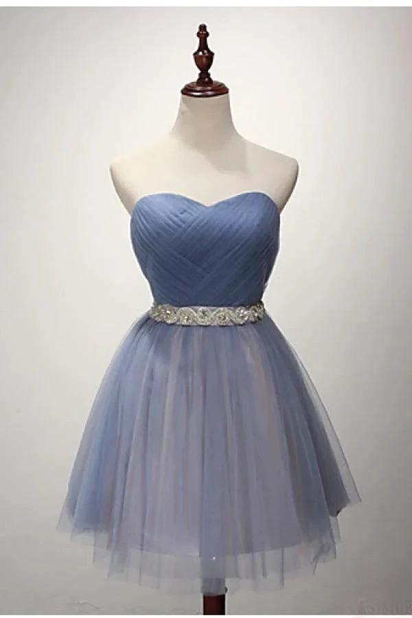 Strapless Mini Short Homecoming Cocktail Party Dresses PG112 by pgmdress