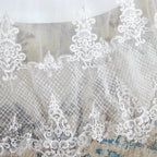 Stylish Long A-line Strapless Appliques Tulle Wedding Dress by BIZTUNNEL