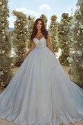 Sweetheart A-line Lace Wedding Dress With Sleeves by misshow.com