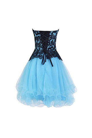 Sweetheart Bridesmaid Short Prom Homecoming Dresses PG047