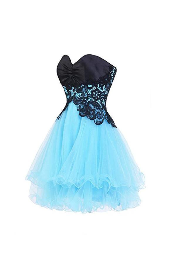 Sweetheart Bridesmaid Short Prom Homecoming Dresses PG047 by pgmdress