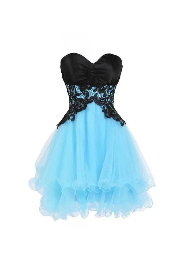 Sweetheart Bridesmaid Short Prom Homecoming Dresses PG047 by pgmdress