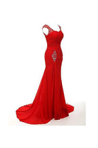 Sweetheart Mermaid Long Prom Gowns Evening Dresses Bridesmaid Dresses BD023 by pgmdress