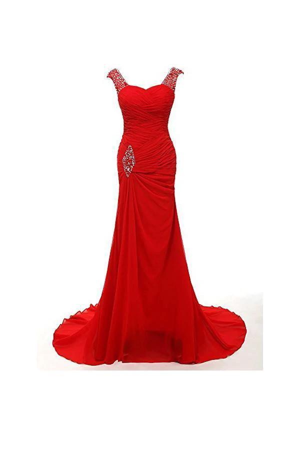 Sweetheart Mermaid Long Prom Gowns Evening Dresses Bridesmaid Dresses BD023 by pgmdress