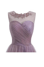 Sweetheart Tulle Light Purple Homecoming Dresses Short Prom Dresses PG069 by pgmdress