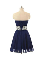 Swetheart Short Chiffon Crystal Homecoming Dresses Party Dresses PG078 by pgmdress