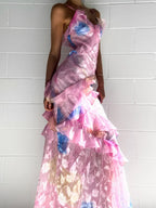 Zaylee | Yellow Spaghetti Straps Mermaid Long Prom Dress with Ruffles by KissProm